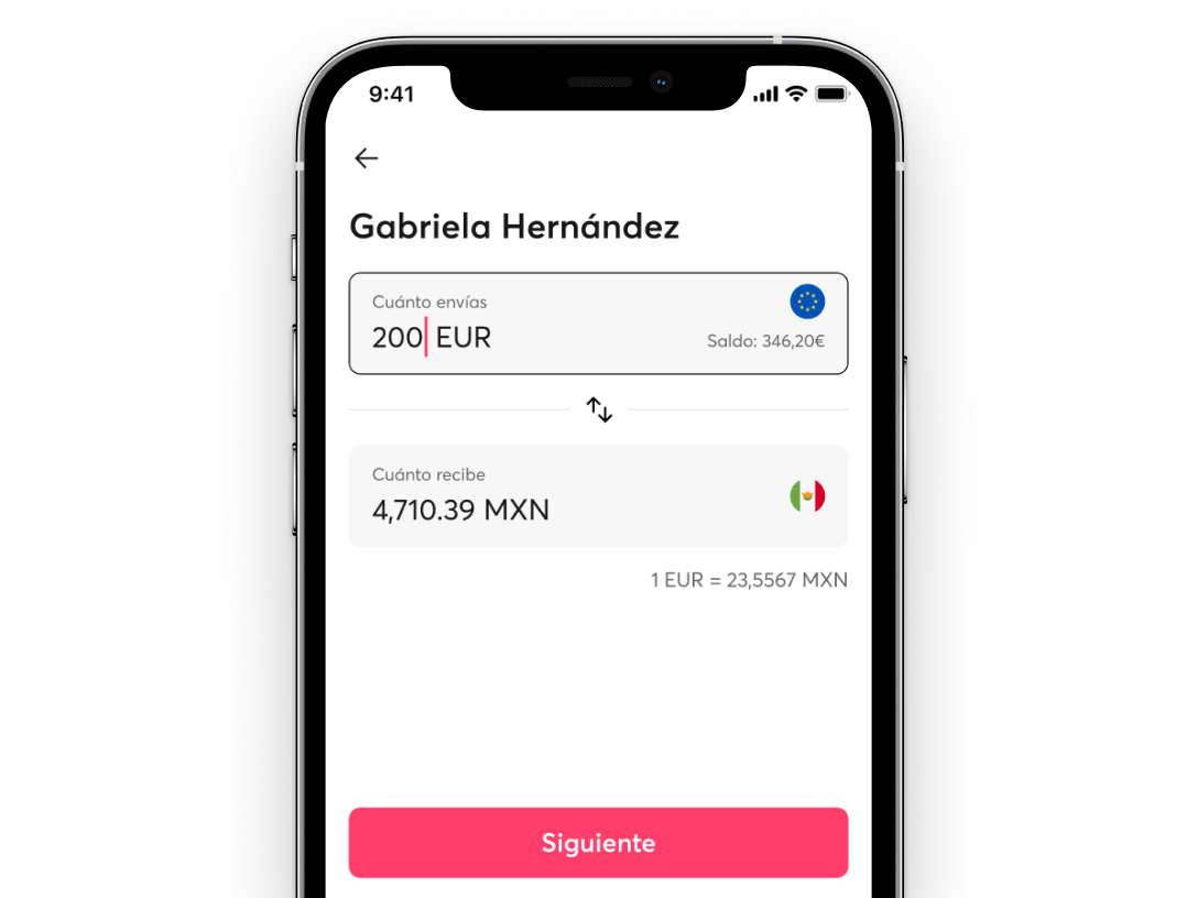 Envía dinero a cualquier lugar del mundo